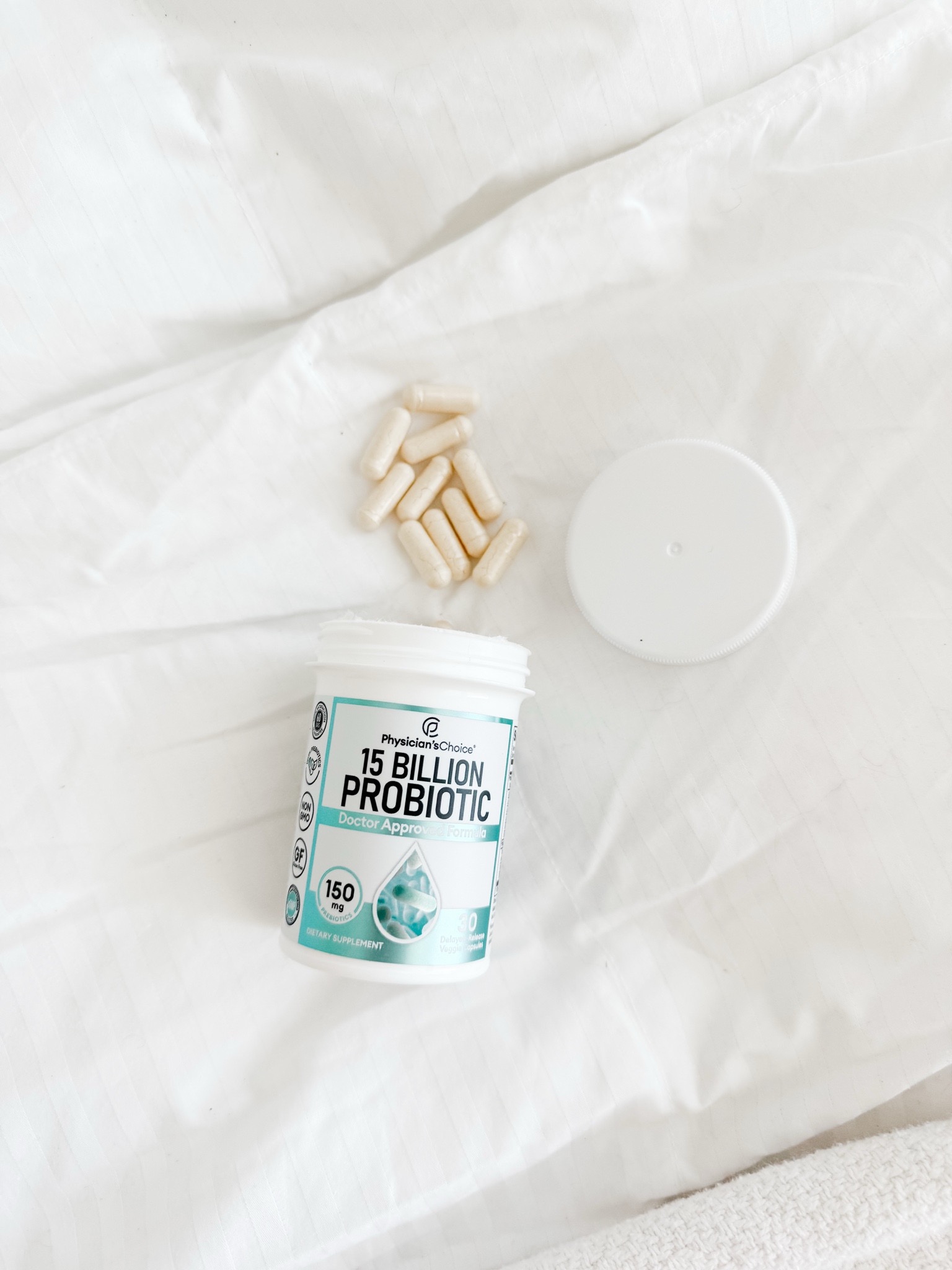 Everyday health physicians Choice 15 billion probiotic for gut health and bloating