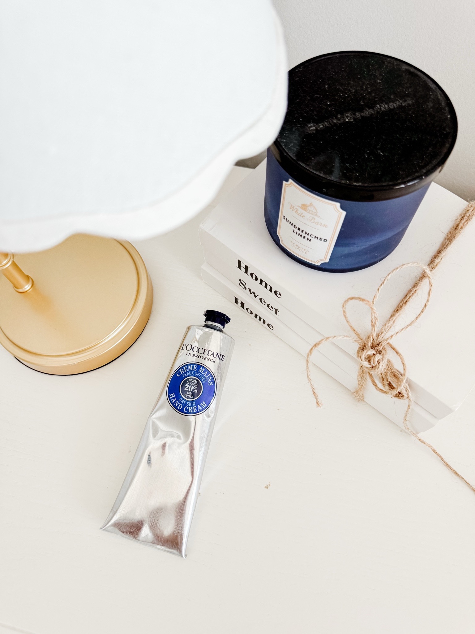Everyday All natural luxury hand cream before bed routine with Loccitane Hand Cream