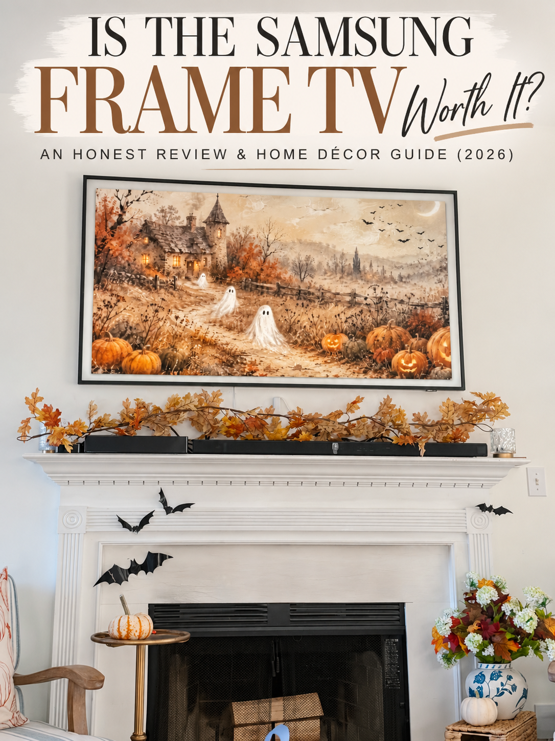 samsung frame tv review blog post title